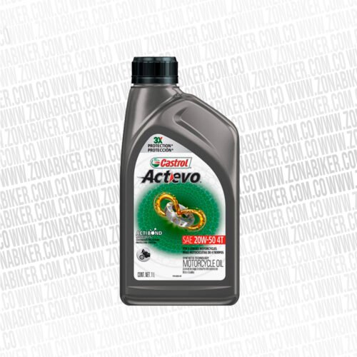 Aceite Castrol Actevo Semi Sintetico 4T 20W-50 946Ml
