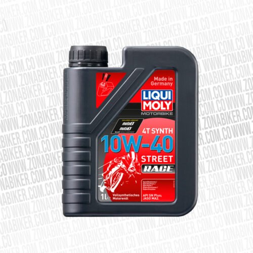 Aceite Liqui Moly Race Sintetico 4t 10w-40 1lt