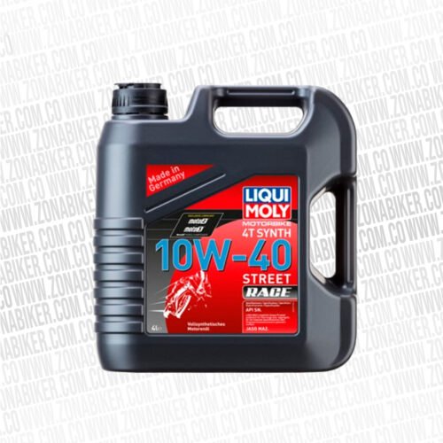 Aceite Liqui Moly Race Sintetico 4t 10w-40 4lt