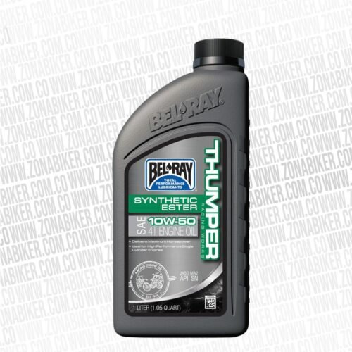 Aceite Belray Thumper Sintetico 4T 10W-50 1Lt