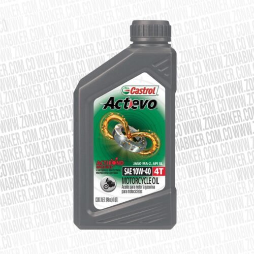 Aceite Castrol Actevo Mineral 4T 10W-40 946Ml