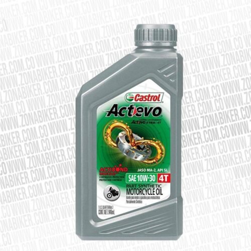 Aceite Castrol Actevo Semi Sintetico 4T 10W-30 946Ml