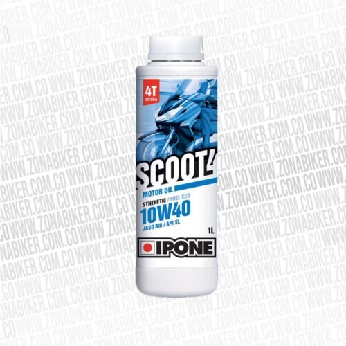 Aceite Ipone Scoot 4 Sintetico 4T 10W-40 1Lt
