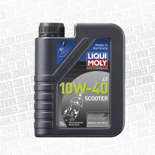 Aceite Liqui Moly 4T 10W-40 Scooter Mn 1L
