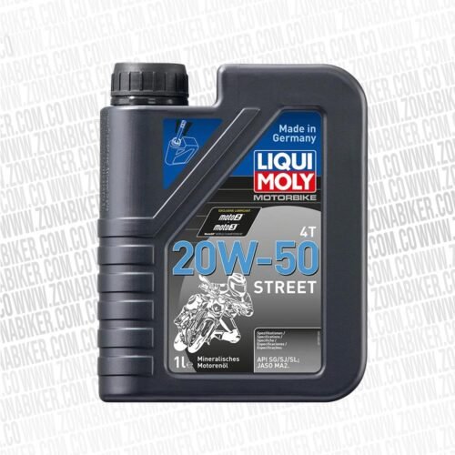Aceite Liqui Moly Street Mineral 4T 20W-50 1Lt