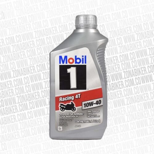 Aceite Mobil 1 Racing Sintetico 4T 10W-40 1Lt