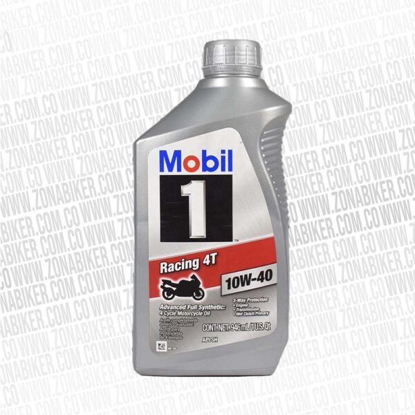 ACEITEMOBIL1RACINGSINTETICO4T10W-401LT.jpg Aceite Mobil 1 Racing Sintetico 4T 10W-40 1Lt