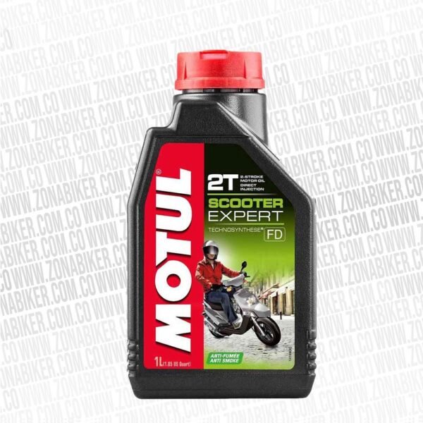 Aceite Motul Scooter Expert Semi Sintetico 2T 1Lt