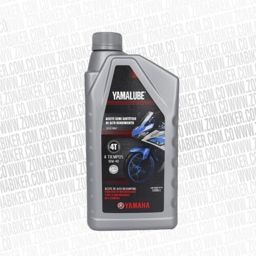 Aceite Yamalube Semi Sintetico 4T 10W-40 1Lt