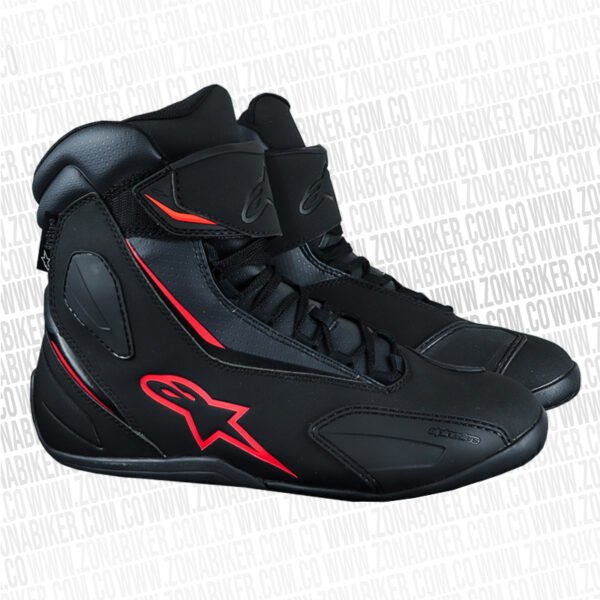 Botas Alpinestars Fastback-2 Negro Rojo