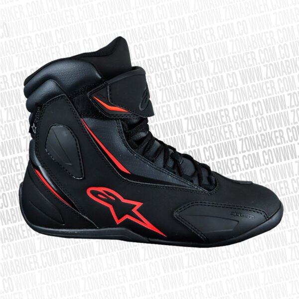 Botas Alpinestars Fastback-2 Negro Rojo
