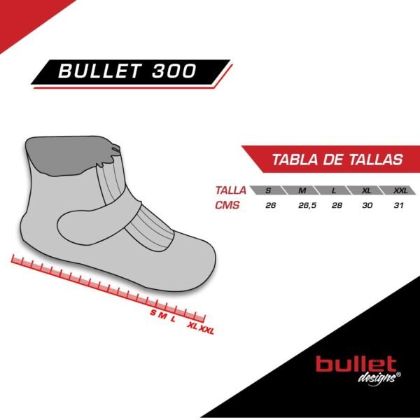 Botas Impermeables Bullet 620 Negras Ca?a Larga