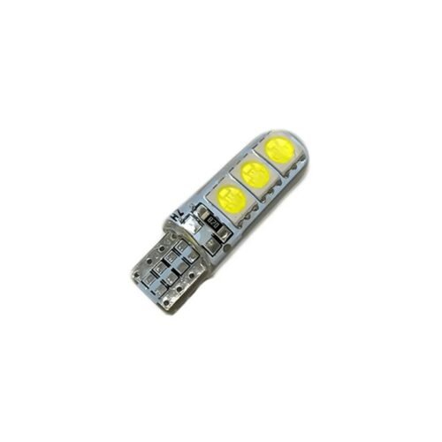 Bombillo Bayoneta T10 Siliconado Luz Fija