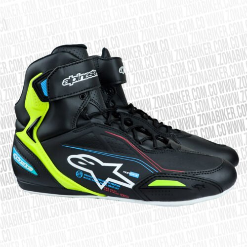 Botas Alpinestars Faster 3 Amarillo Azul