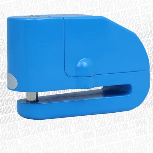 Candado Freno Disco Alarma Azul