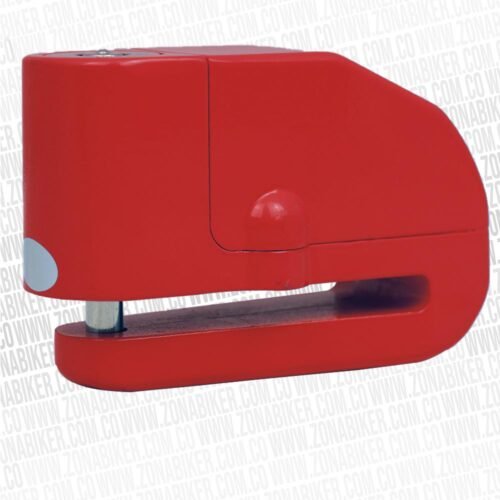 Candado Freno Disco Alarma Rojo