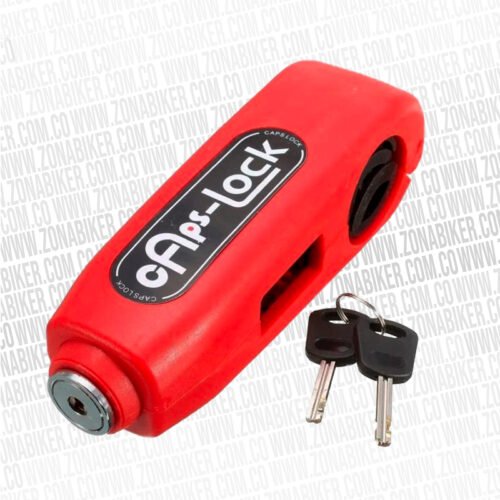 Candado Manubrio Caps-Lock Rojo