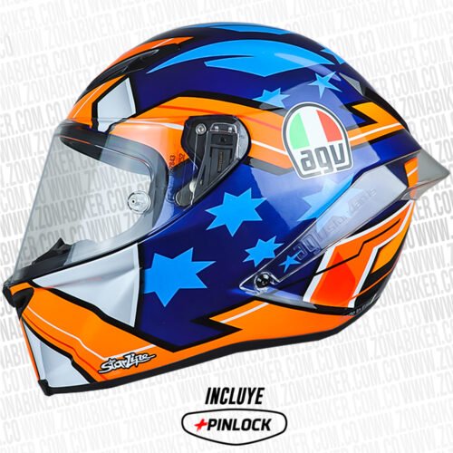 CASCO AGV CORSA MILLER 2018 FULL COLOR
