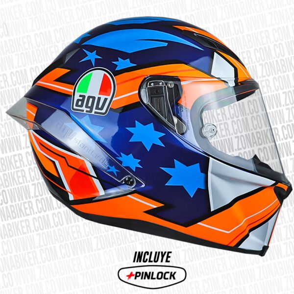 CASCO AGV CORSA MILLER 2018 FULL COLOR