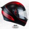 Casco Agv K1 Multi Warmup Rojo