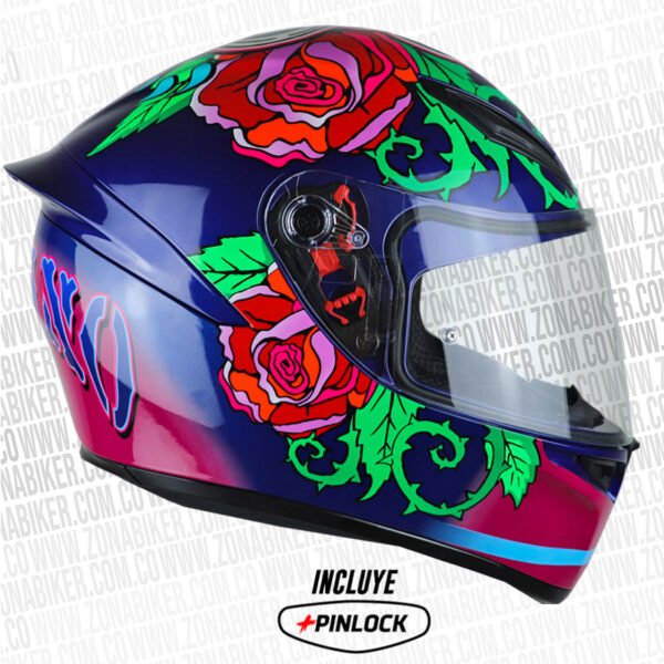 Casco Agv K1 Salom Azul Full Color