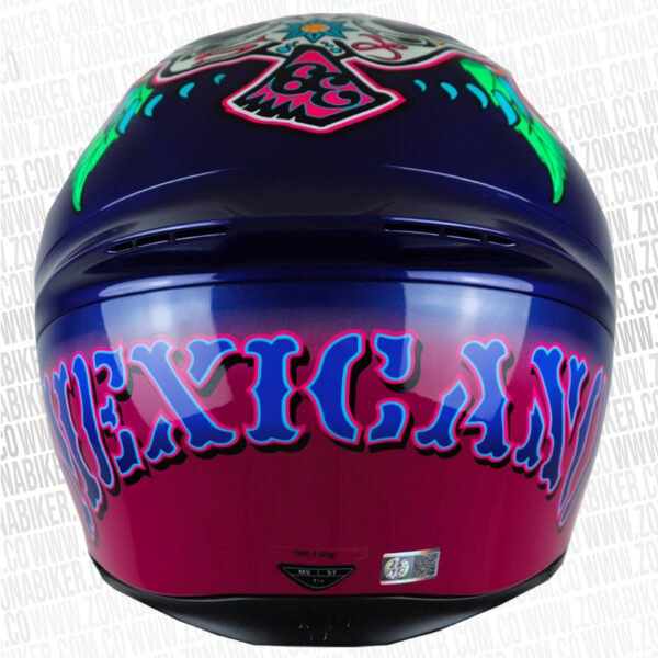 Casco Agv K1 Salom Azul Full Color