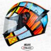 Casco Agv K1 Top Elements Negro Full Color