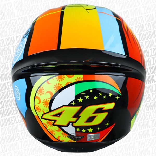 Casco Agv K1 Top Elements Negro Full Color