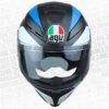 Casco Agv K5 Multi Core Naranja Azul