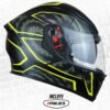 CASCO AGV K5 TORNADO NEGRO AMARILLO