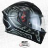 CASCO AGV K5 TORNADO NEGRO GRIS