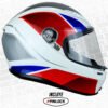 CASCO AGV K6 MULTI HYPHEN ROJO AZUL