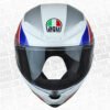 CASCO AGV K6 MULTI HYPHEN ROJO AZUL
