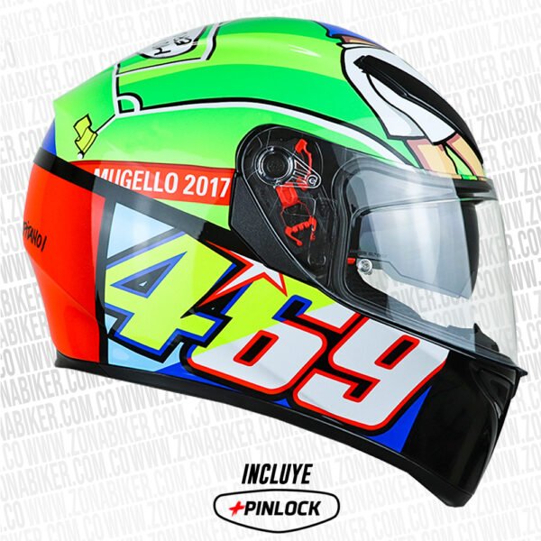 CASCO-AGV-ROSSI-MUGELLO-2.jpg Casco Agv K3 Sv Rossi Mugello 17