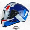 Casco Airoh Spark Shogun Azul Rojo