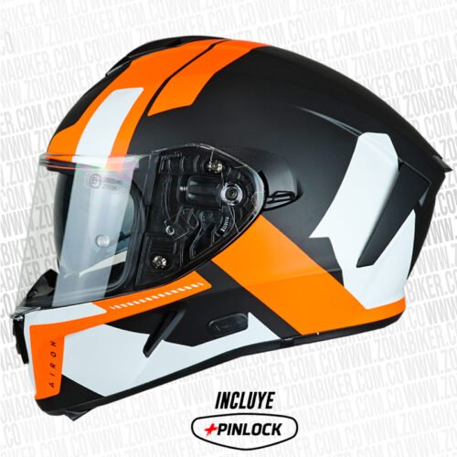 Casco Airoh Spark Shogun Naranja