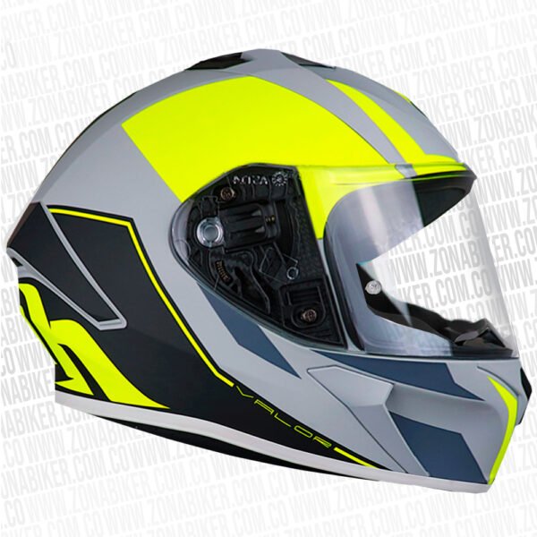 Casco Airoh Valor Wing Amarillo