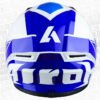 Casco Airoh Valor Wings Azul Gris
