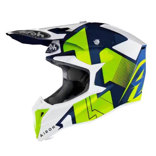 Casco Airoh Wraap Raze Azul
