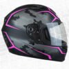 Casco Bell Qualifier Stealthcamo Negro Fucsia