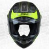 Casco Ls2 805 Thunder Racing 1 Negro Amarillo Neón