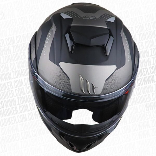 Casco Mt Atom Sv Hybrid E2 Gris