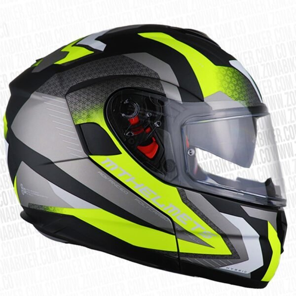 Casco Mt Atom Sv Hybrid E3 Amarillo