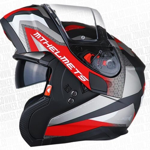 Casco Mt Atom Sv Hybrid E5 Rojo