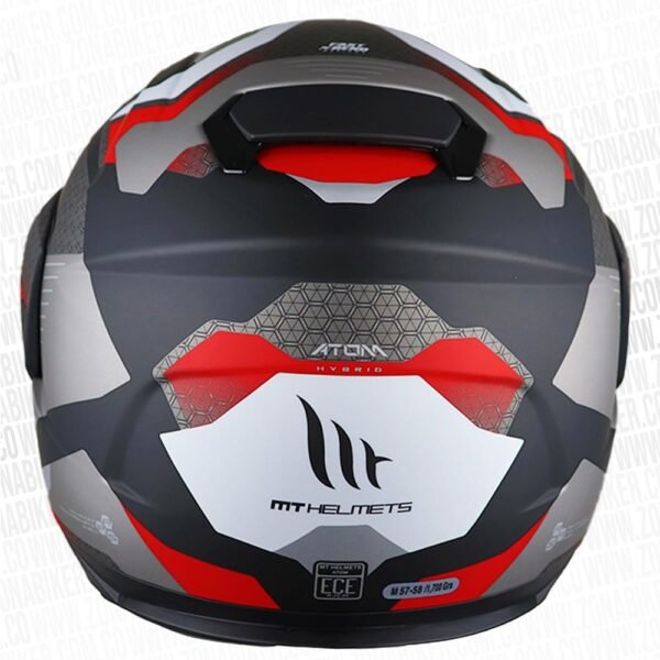 Casco Mt Atom Sv Hybrid E5 Rojo
