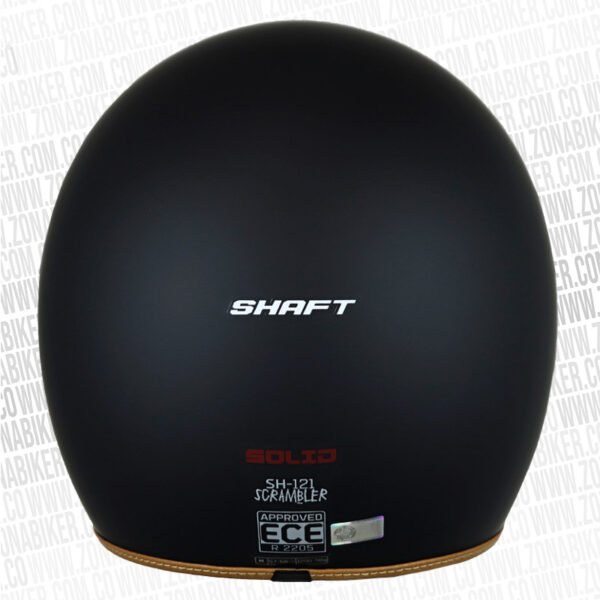 Casco Shaft 121 Scrambl Solid Negro Rojo