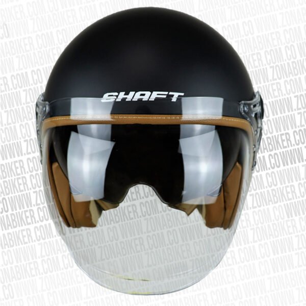 Casco Shaft 121 Scrambl Solid Negro Rojo