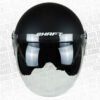 Casco Shaft 121 Scrambl Stripes Negro Amarillo Neón
