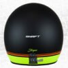 Casco Shaft 121 Scrambl Stripes Negro Amarillo Neón