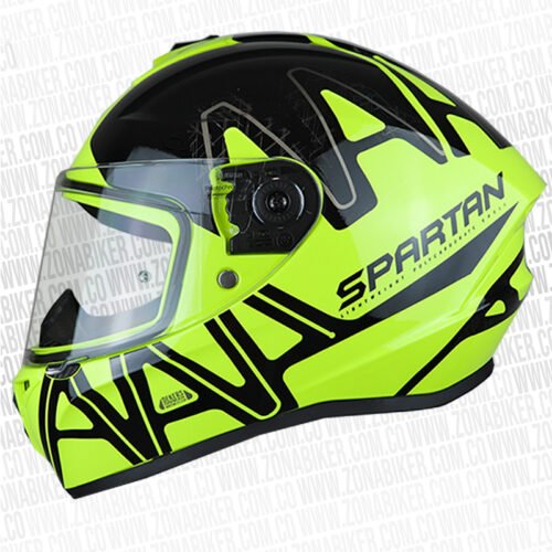 Casco Spartan Draken Dekers Amarillo